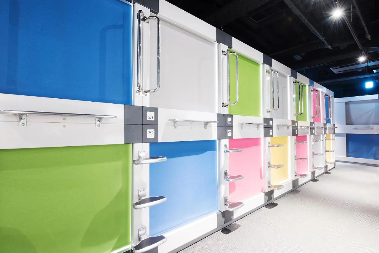 Capsule Hotel Transit Shinjuku location